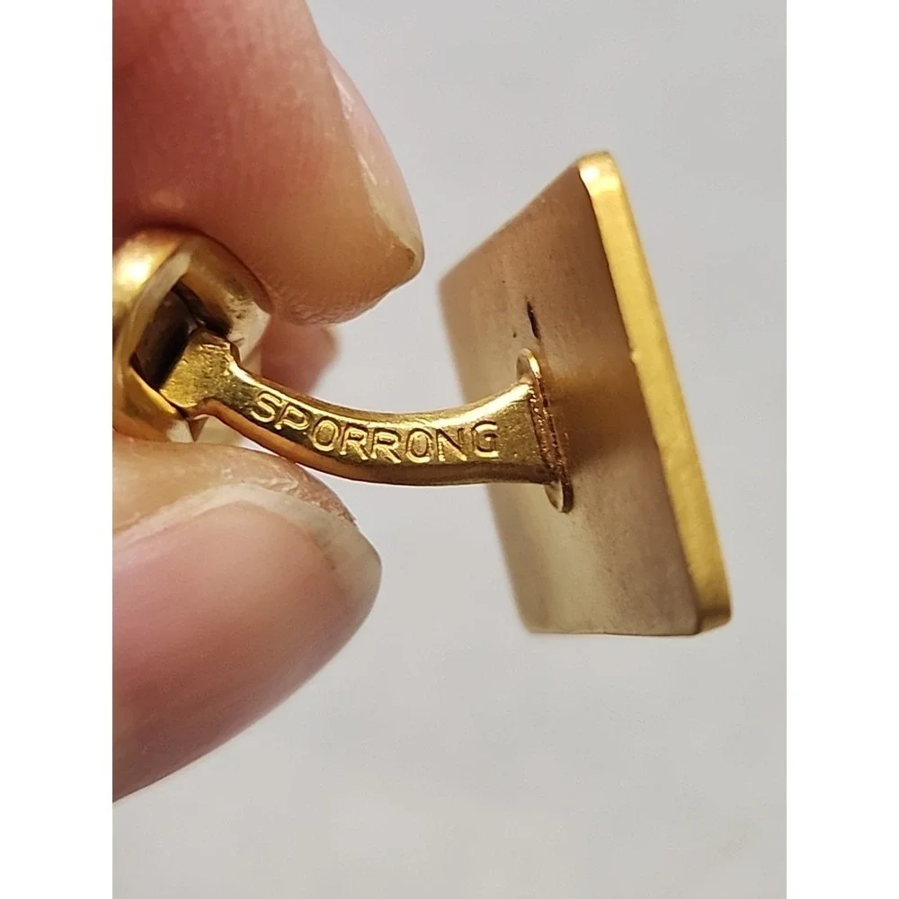 Sporrong Swedish Police Cufflinks